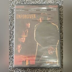 New Sealed DVD Unforgiven with Clint Eastwood. Rated R 131 Minutes